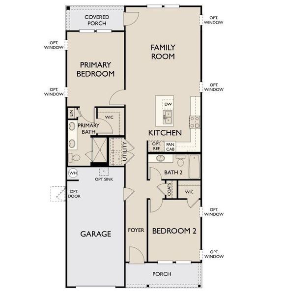 2D floor plan layout of this home in , Ravenel, SC (Image 3).