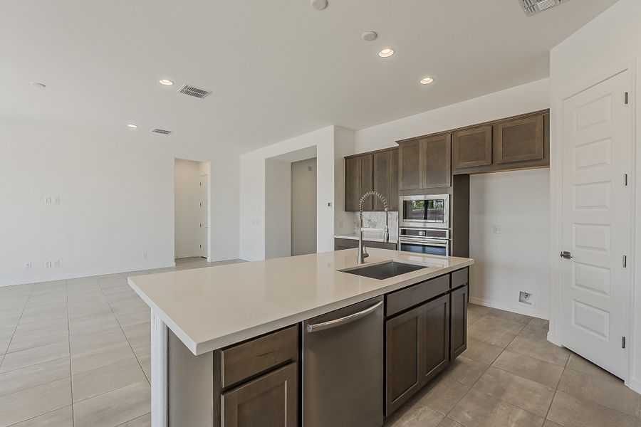 Furnished interior view inside a new home in Mirada Crossing, Goodyear (Image 6).