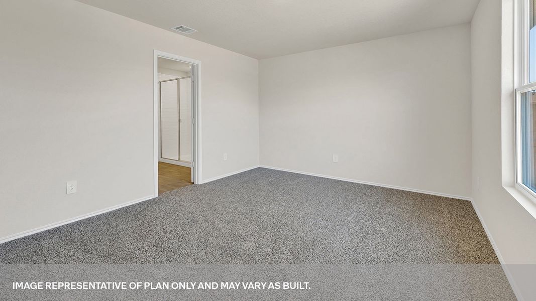 Spacious, unfurnished interior of a new home in Navarro Fields, Seguin (Image 15).