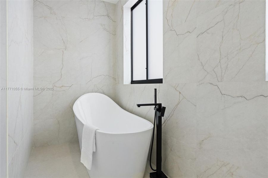 Furnished interior view inside a new home in , Miami (Image 6).