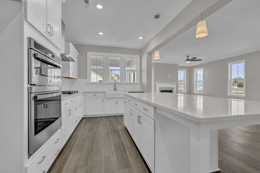 Furnished interior view inside a new home in East Wynd, Hampstead (Image 6).