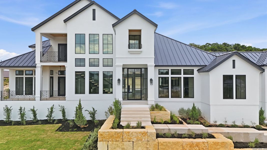 Front exterior of a new home in , San Antonio, TX, highlighting curb appeal (Image 2). Front exterior of a new home in , San Antonio, TX, highlighting curb appeal (Image 2).