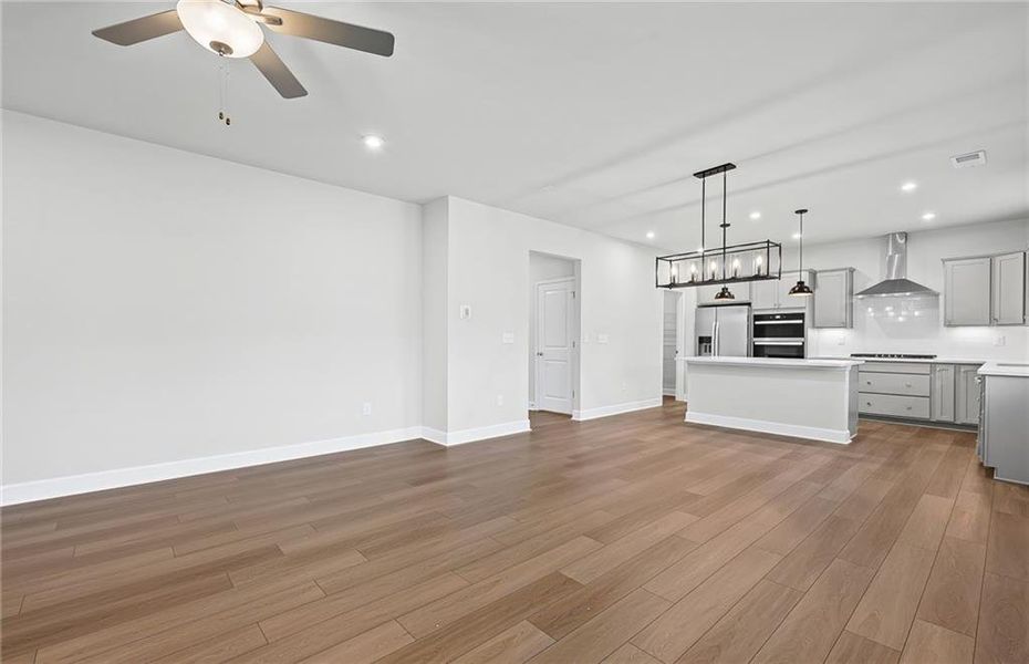 Spacious, unfurnished interior of a new home in Anderson Point Estates, McDonough (Image 16).