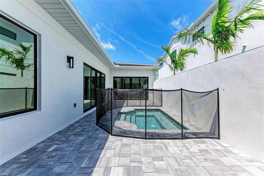 Exterior details and patio area of a home in Aqua Single Family Homes, Bradenton (Image 16). Exterior details and patio area of a home in Aqua Single Family Homes, Bradenton (Image 16).