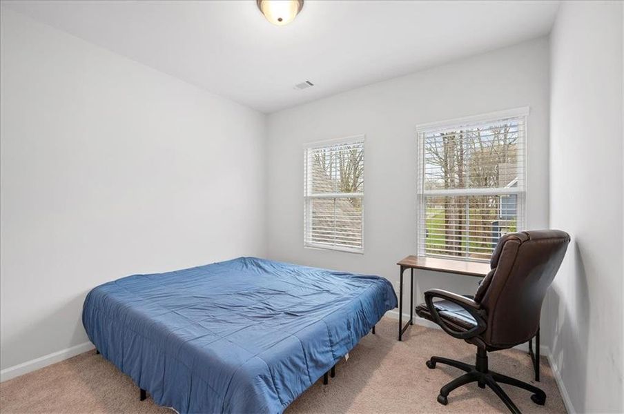 Furnished interior view inside a new home in Enclave at Edgewater, Holly Springs (Image 40).