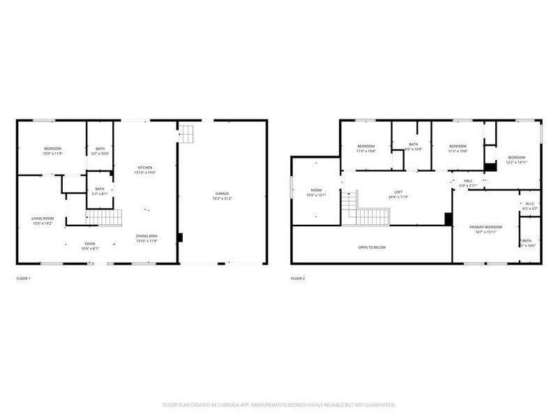 2D floor plan layout of this home in , McCaysville, GA (Image 5).