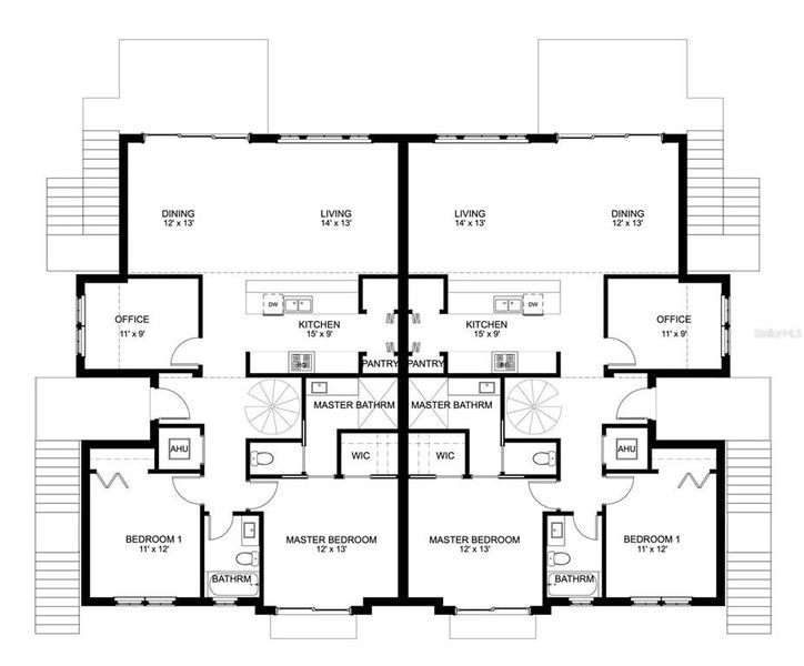2D floor plan layout of this home in , Holmes Beach, FL (Image 5). 2D floor plan layout of this home in , Holmes Beach, FL (Image 5).