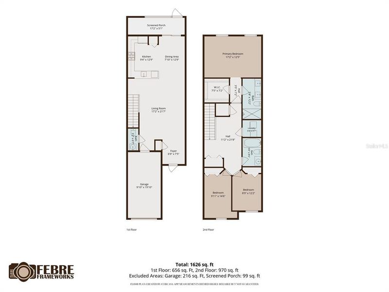 2D floor plan layout of this home in , New Port Richey, FL (Image 5).