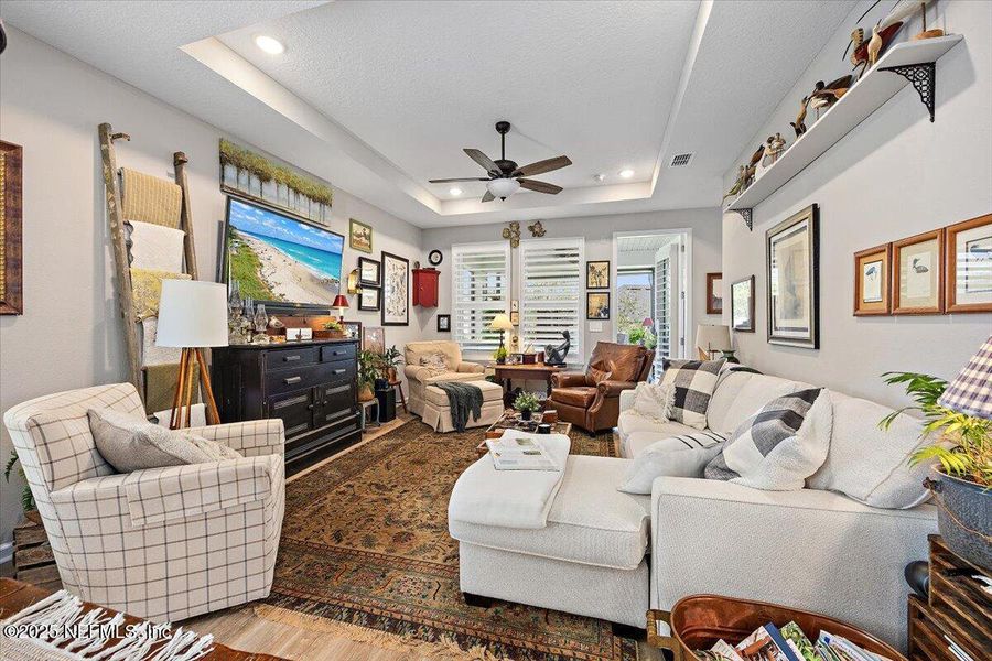 Furnished interior view inside a new home in , St. Augustine (Image 12).