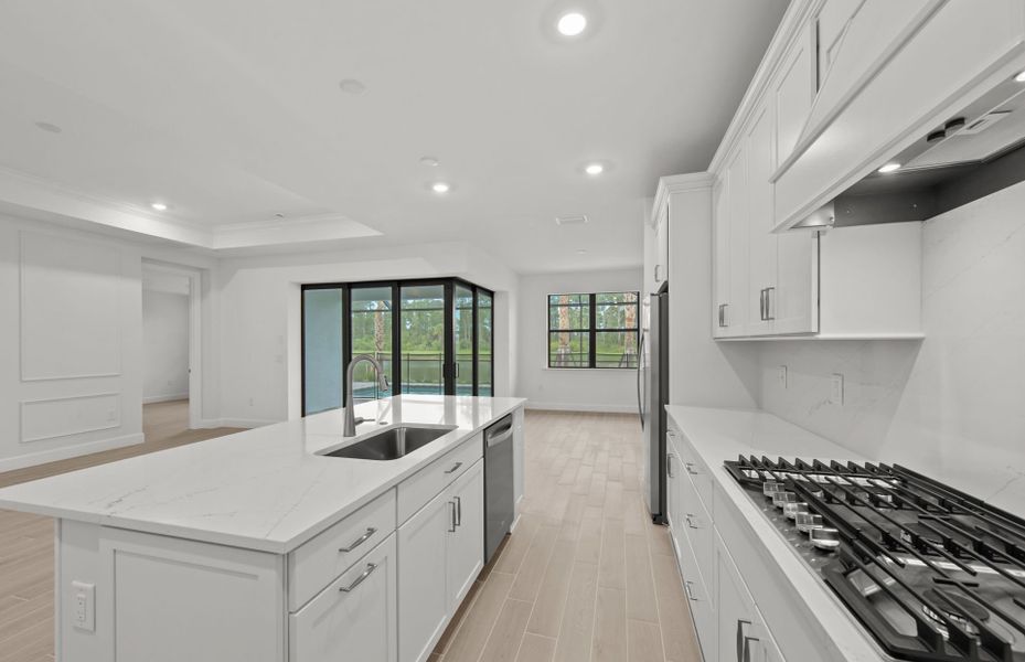 Representative furnished interior of a home built from the Concord by DiVosta in Talon Preserve on Palmer Ranch, Nokomis (Image 9).