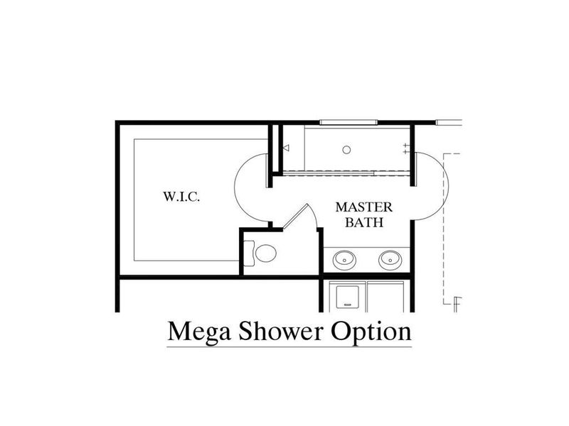 2D floor plan layout of this home in Red Bird Manor, Jefferson, GA (Image 6).