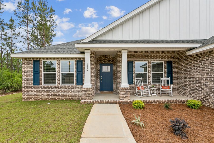 Exterior details and patio area of a home in Walther Reserve, Milton (Image 3).