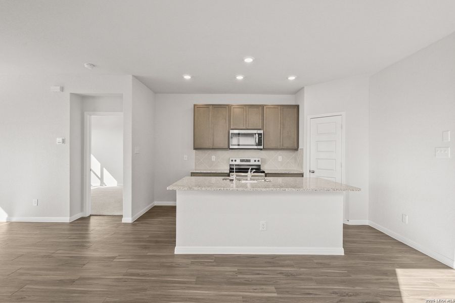 Furnished interior view inside a new home in Applewhite Meadows, San Antonio (Image 11). Furnished interior view inside a new home in Applewhite Meadows, San Antonio (Image 11).