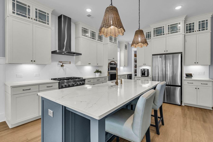 Furnished interior view inside a new home in , Charleston (Image 6).