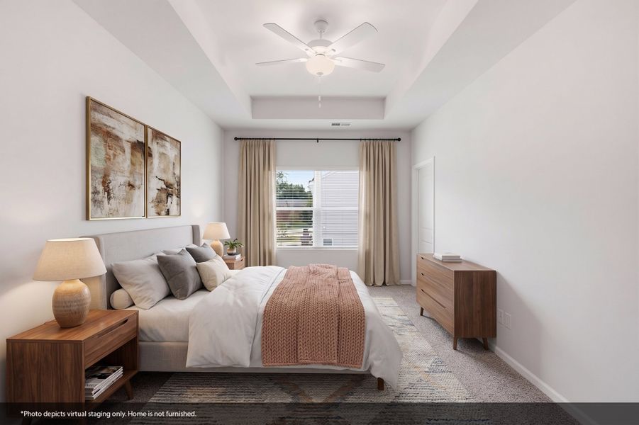 Furnished interior view inside a new home in Lakeview Village, Charlotte (Image 7).