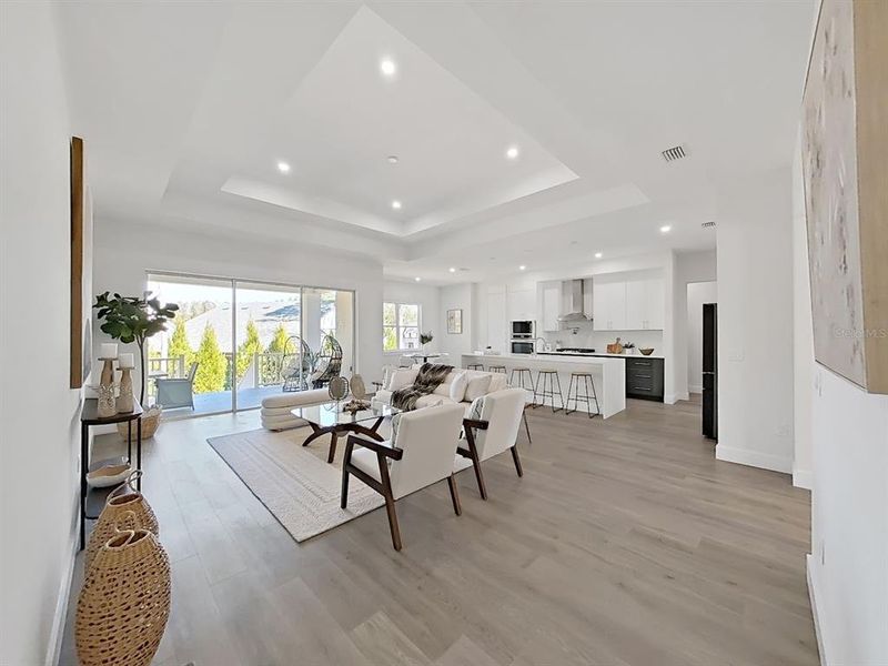 Furnished interior view inside a new home in Southern Hills Plantation, Brooksville (Image 32).