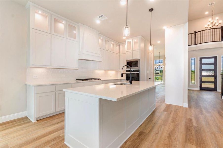 Furnished interior view inside a new home in , Prosper (Image 8). Furnished interior view inside a new home in , Prosper (Image 8).