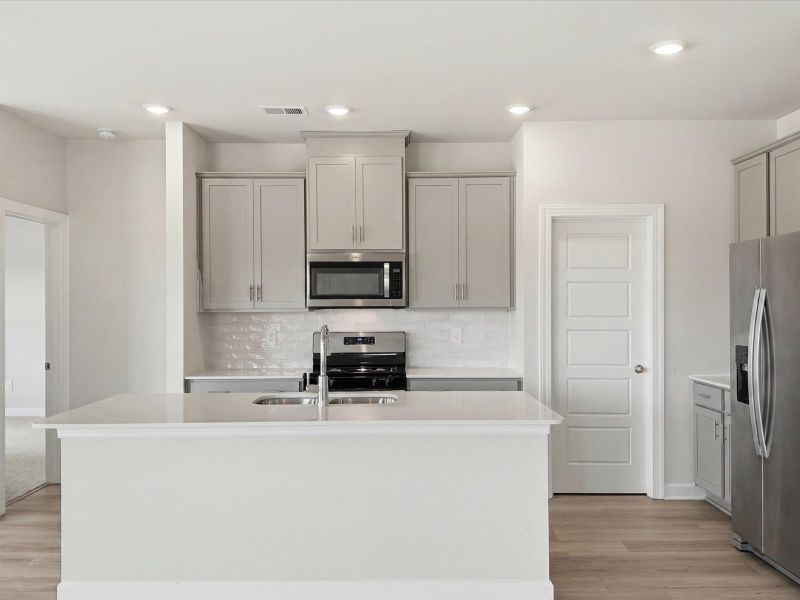 Furnished interior view inside a new home in Southwell Commons, Anderson (Image 3).