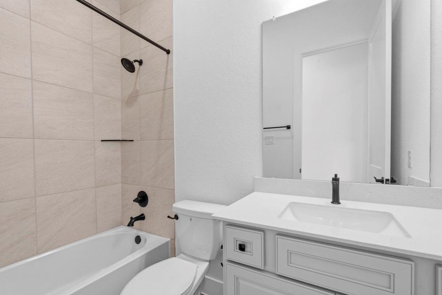 Furnished interior view inside a new home in Briarley, Montgomery (Image 10).