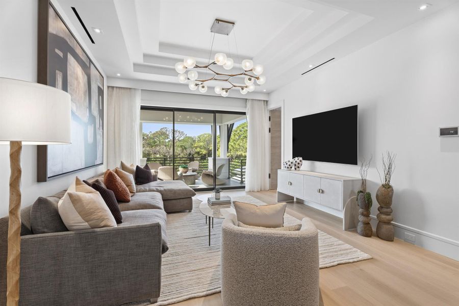 Furnished interior view inside a new home in , Jupiter (Image 40). Furnished interior view inside a new home in , Jupiter (Image 40).