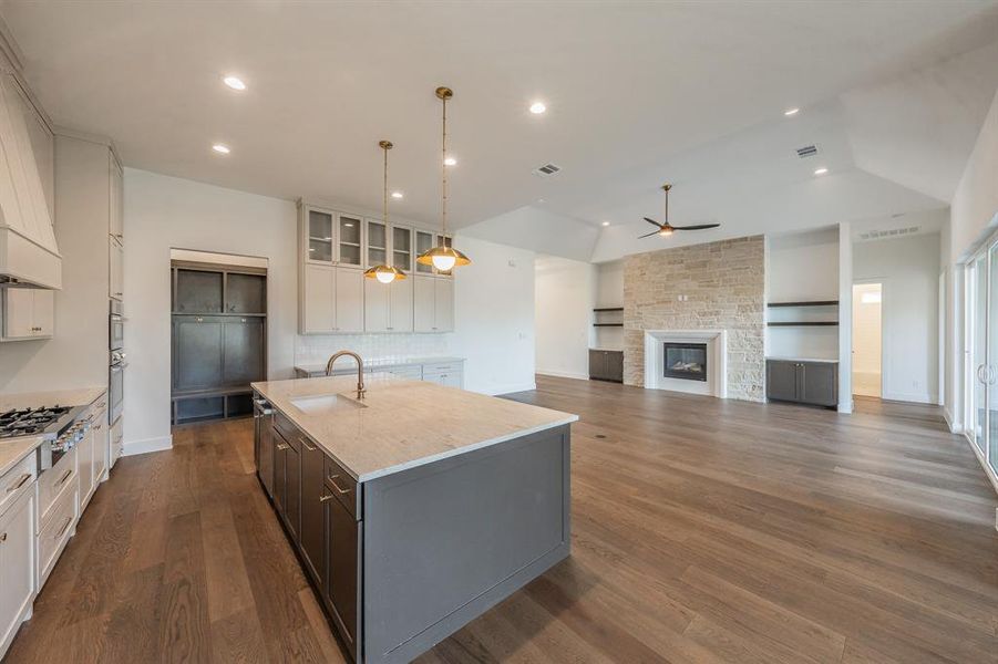 Furnished interior view inside a new home in , Haslet (Image 6). Furnished interior view inside a new home in , Haslet (Image 6).