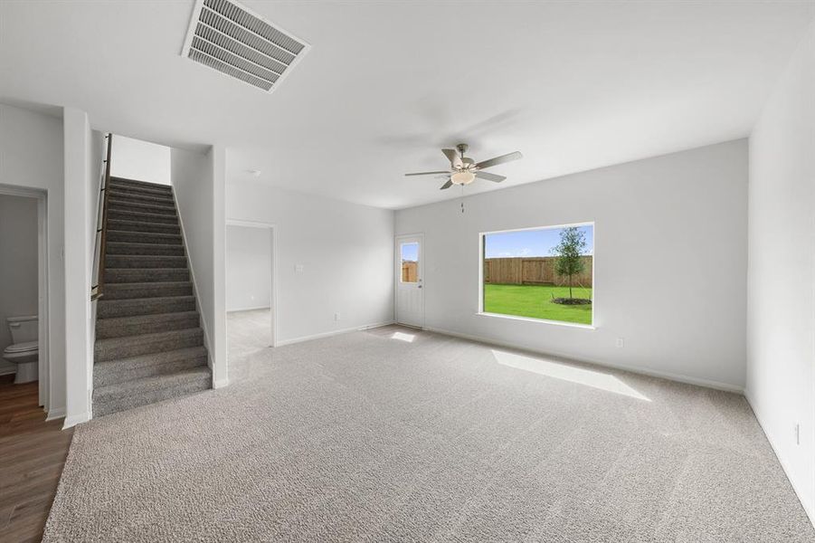 Spacious, unfurnished interior of a new home in Cresson Estates, Cresson (Image 6).