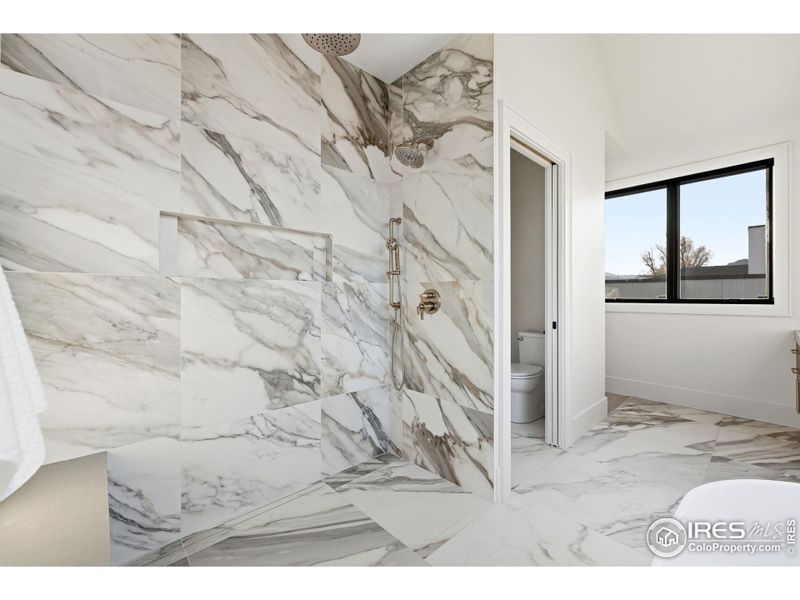 Custom Porcelain Tile w/ Brizo Bath Fixture