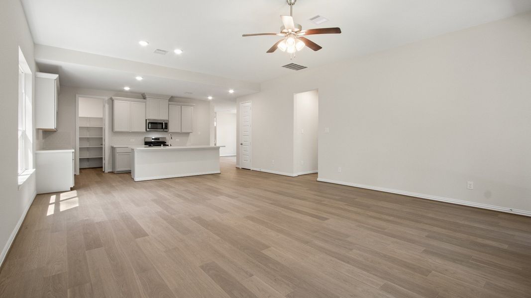 Representative furnished interior of a home built from the Cayman by Brightland Homes in Bridgeland Creekland Village, Cypress (Image 10).