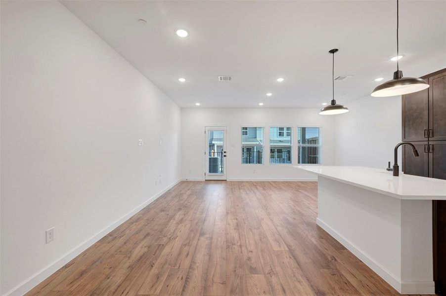 Spacious, unfurnished interior of a new home in Providence Commons, Providence Village (Image 14).
