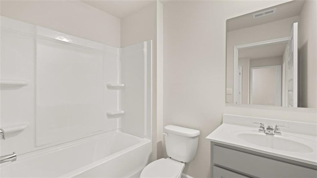 Furnished interior view inside a new home in Echo Glen, Stockbridge (Image 29).