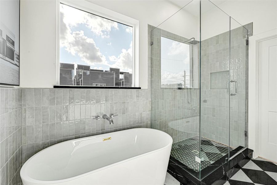 Furnished interior view inside a new home in , Houston (Image 6).