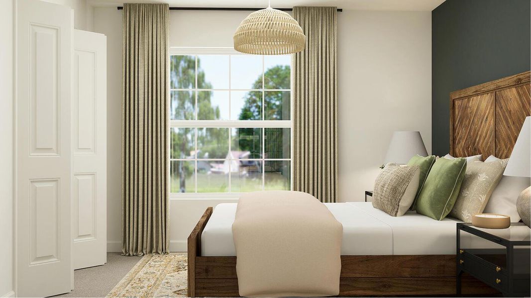 Furnished interior view inside a new home in Glynlea Country Club: The Pinehurst Collection, Port St. Lucie (Image 4).