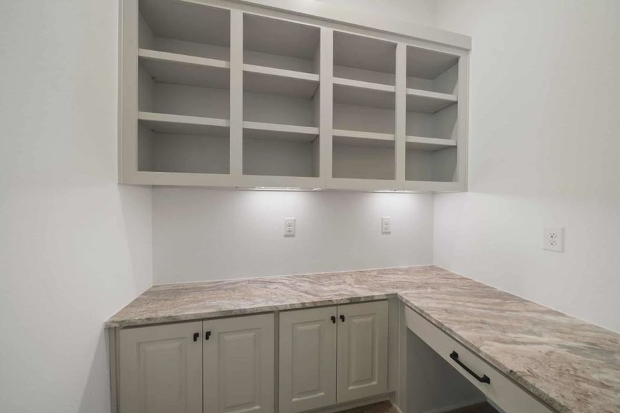 Representative furnished interior of a home built from the Waterloo by Chesmar Homes in Attwater 65's, Waller (Image 7).