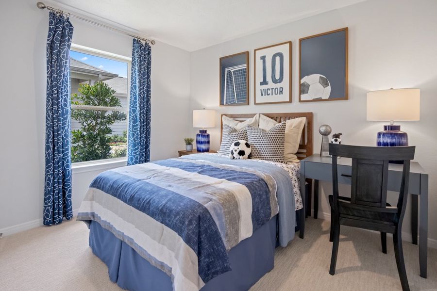 Spacious secondary bedrooms Spacious secondary bedrooms