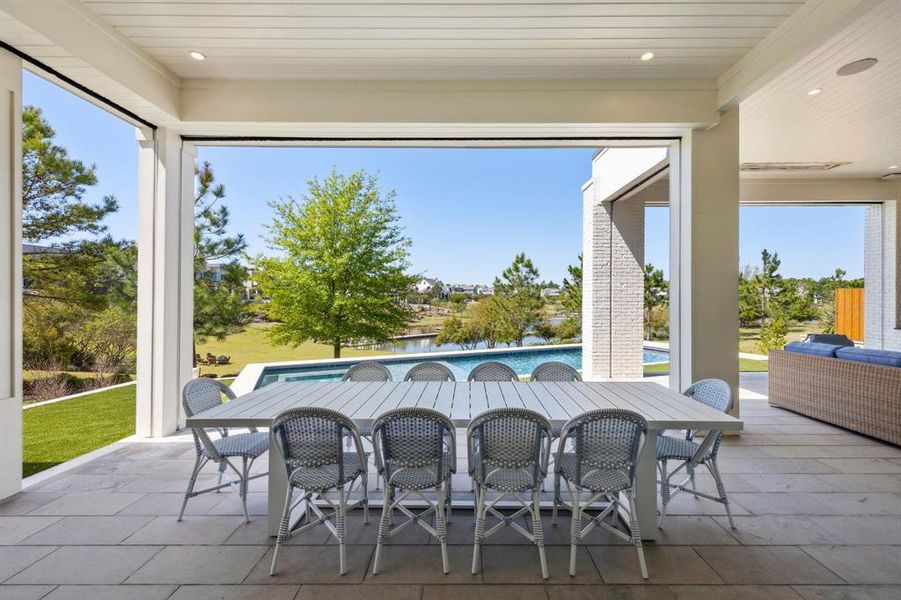 Exterior details and patio area of a home in , Malakoff (Image 21). Exterior details and patio area of a home in , Malakoff (Image 21).