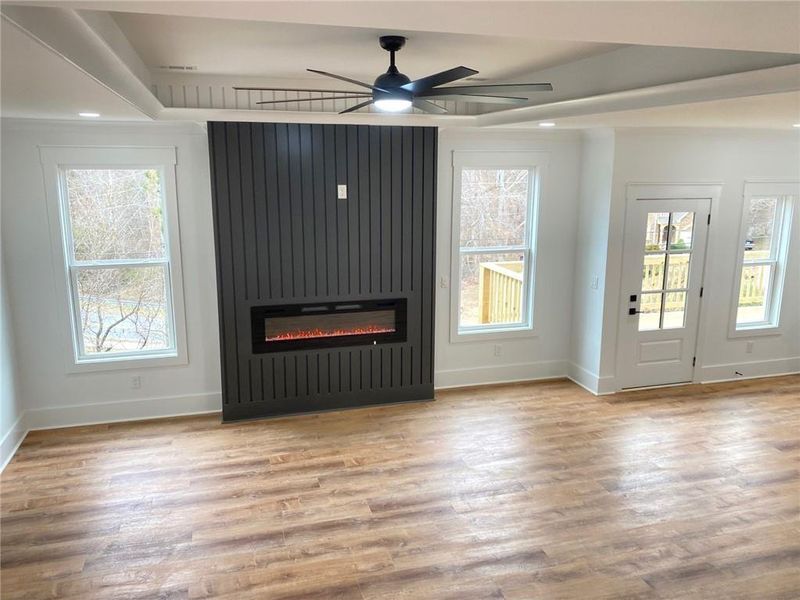 Spacious, unfurnished interior of a new home in , Lawrenceville (Image 40).