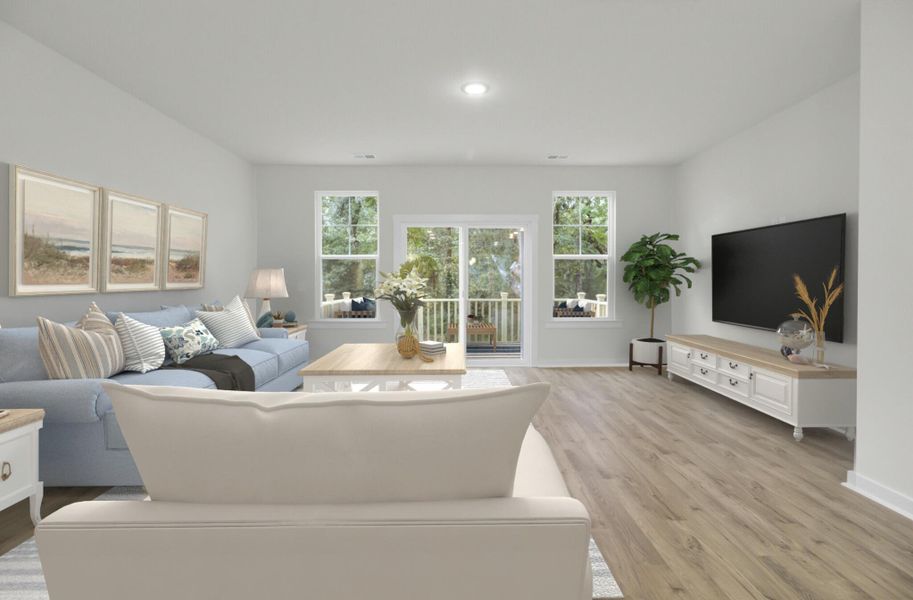 Furnished interior view inside a new home in , Johns Island (Image 25). Furnished interior view inside a new home in , Johns Island (Image 25).