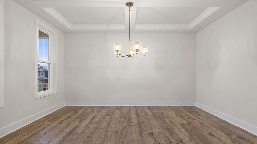 Spacious, unfurnished interior of a new home in Adams Glen, Greenville (Image 16).
