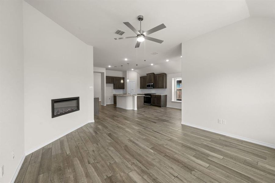 Spacious, unfurnished interior of a new home in Silo Mills - Select Series, Joshua (Image 21).