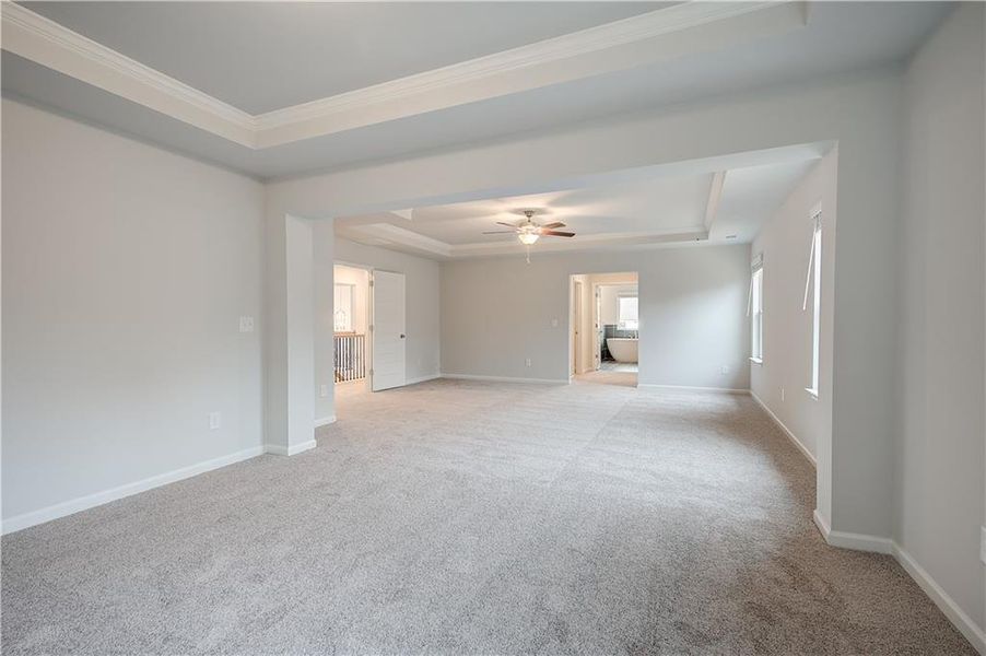 Spacious, unfurnished interior of a new home in Trinity Park, McDonough (Image 18). Spacious, unfurnished interior of a new home in Trinity Park, McDonough (Image 18).