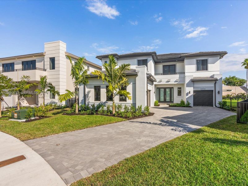 Front exterior of a new home in , Miami, FL, highlighting curb appeal (Image 2). Front exterior of a new home in , Miami, FL, highlighting curb appeal (Image 2).