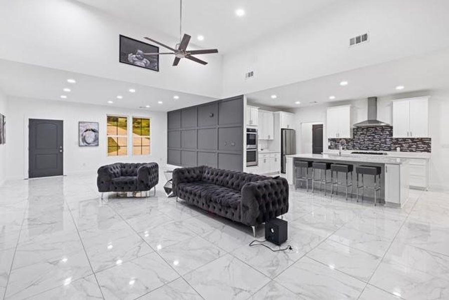 Furnished interior view inside a new home in , Douglasville (Image 11).