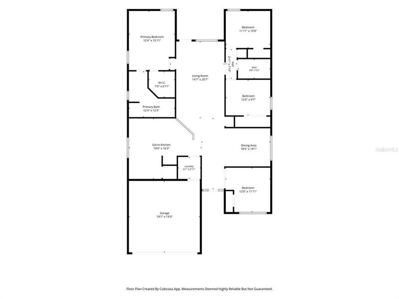 2D floor plan layout of this home in , Lake City, FL (Image 5).