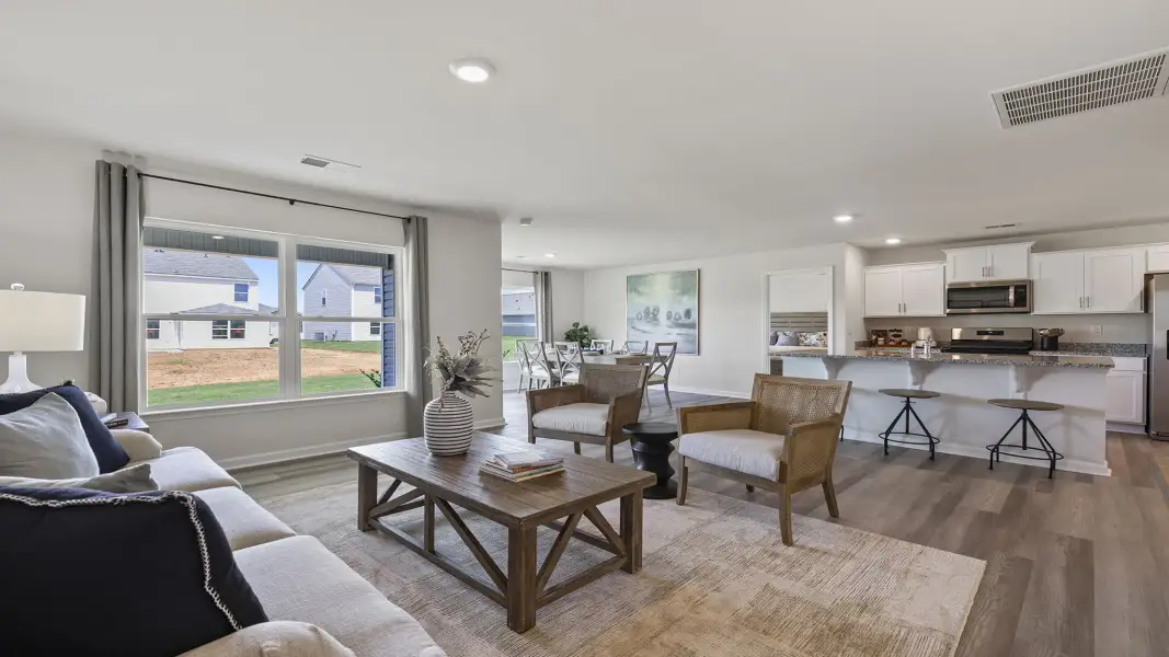 Furnished interior view inside a new home in Waverly Station, Greenwood (Image 19).