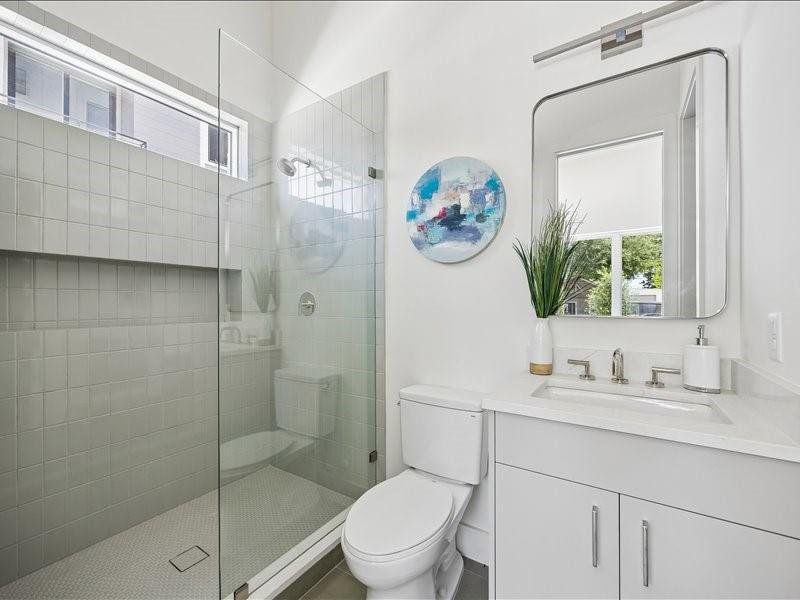 Furnished interior view inside a new home in , Houston (Image 28).