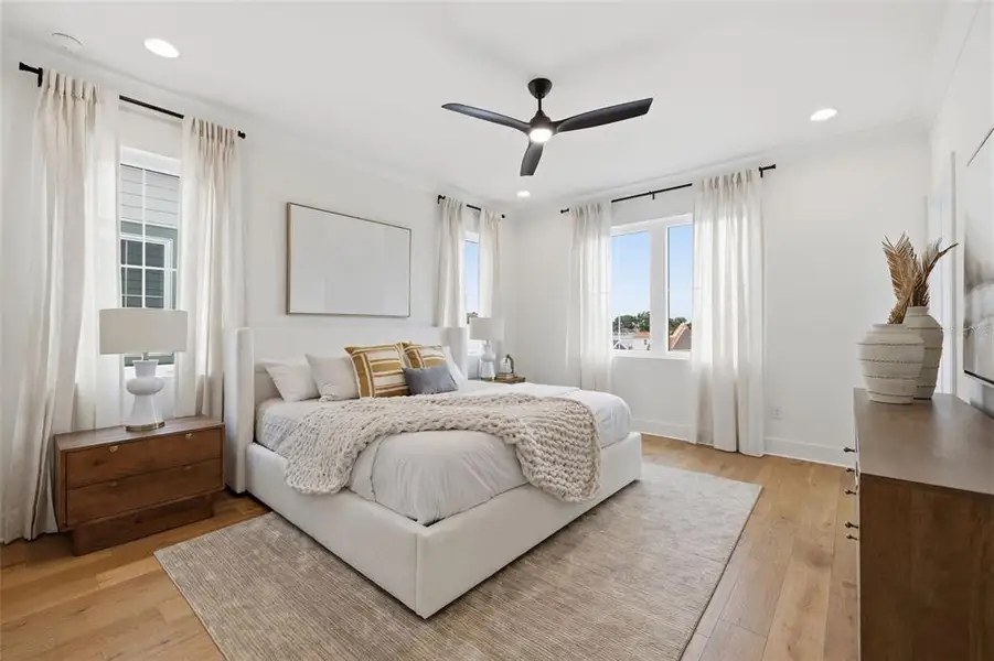 Furnished interior view inside a new home in , Tampa (Image 6).