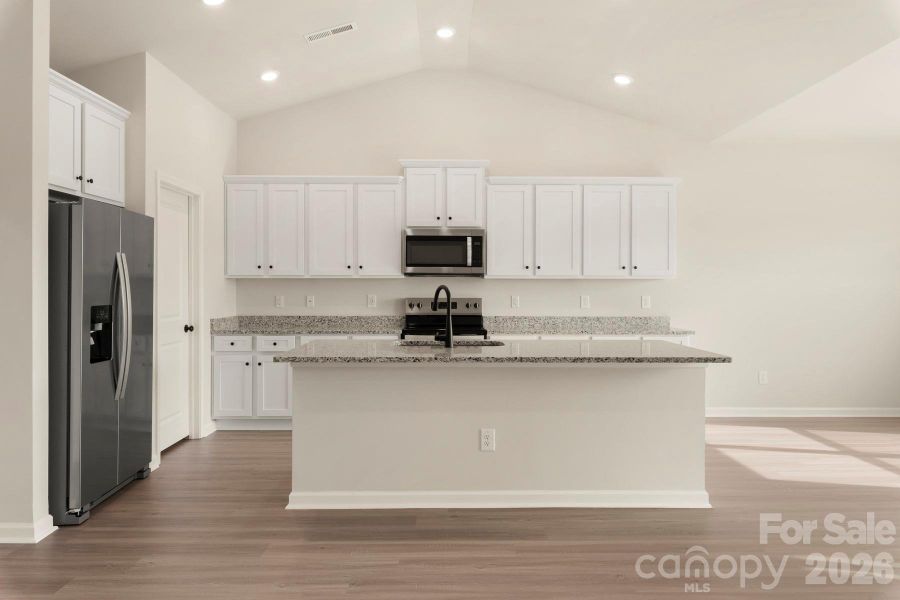 Furnished interior view inside a new home in , Winston-Salem (Image 7).