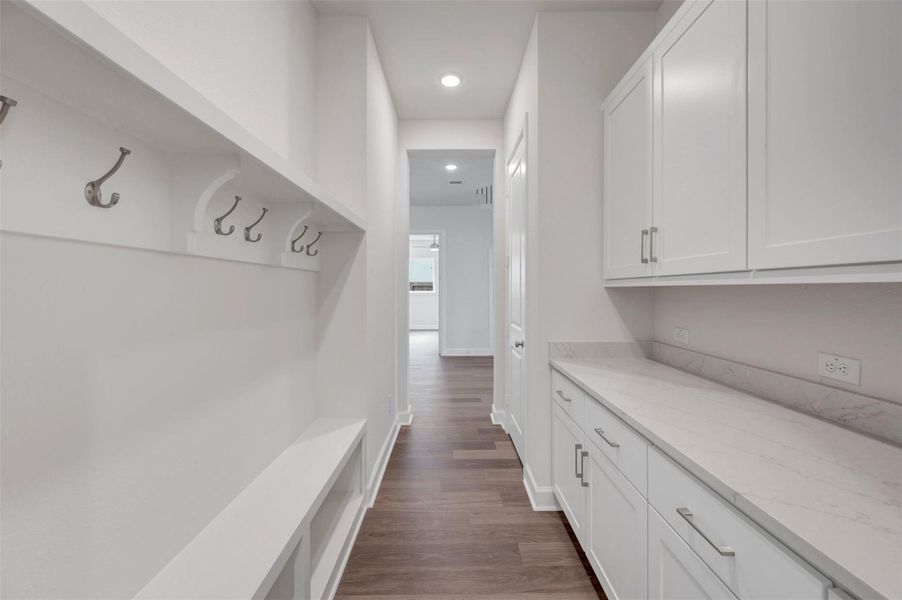 Furnished interior view inside a new home in Jordan Ranch - Premier Collection, Fulshear (Image 13).