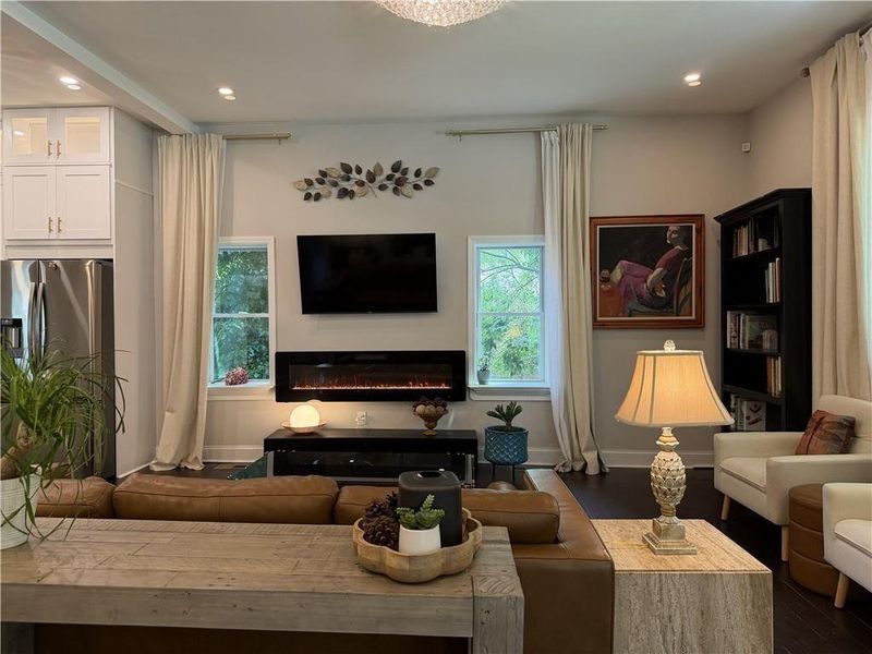 Furnished interior view inside a new home in , Atlanta (Image 3).