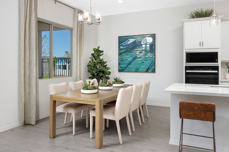 Representative furnished interior of a home built from the Lagoon by Mattamy Homes in Tyler Ranch, Buckeye (Image 7).